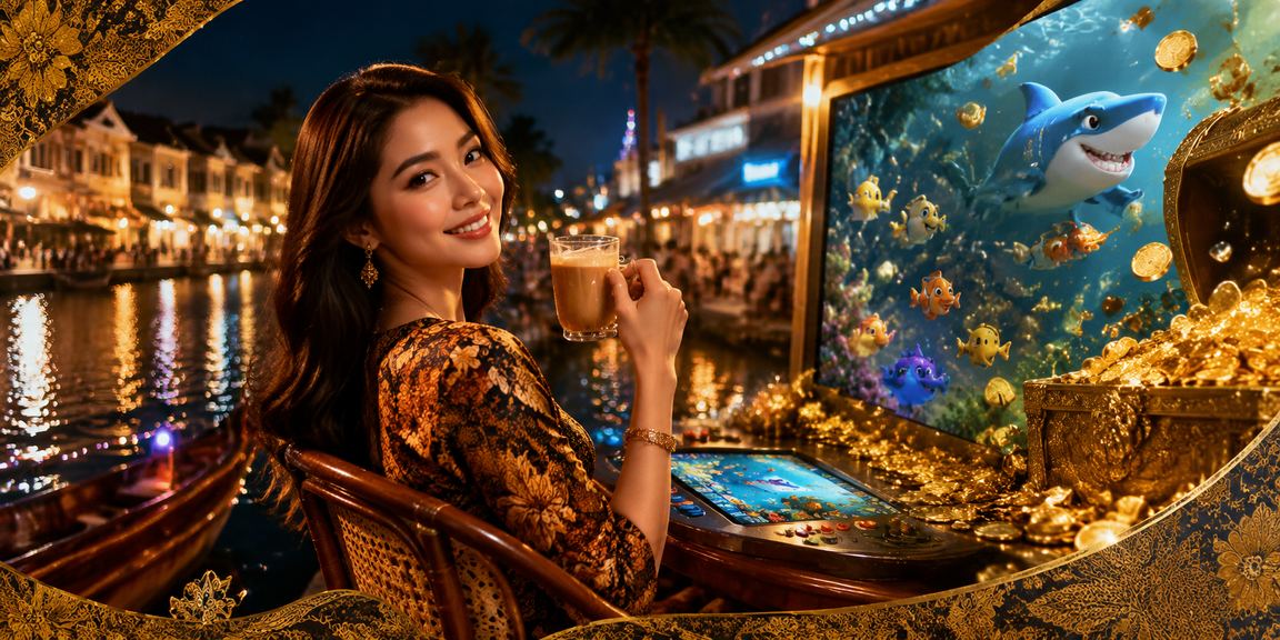 Permainan tembak ikan dengan hadiah jackpot bergaya batik Melaka Malaysia